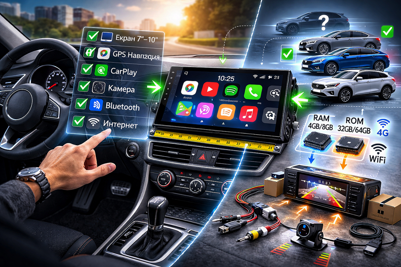 Как да изберете подходяща Android мултимедия за вашата кола?